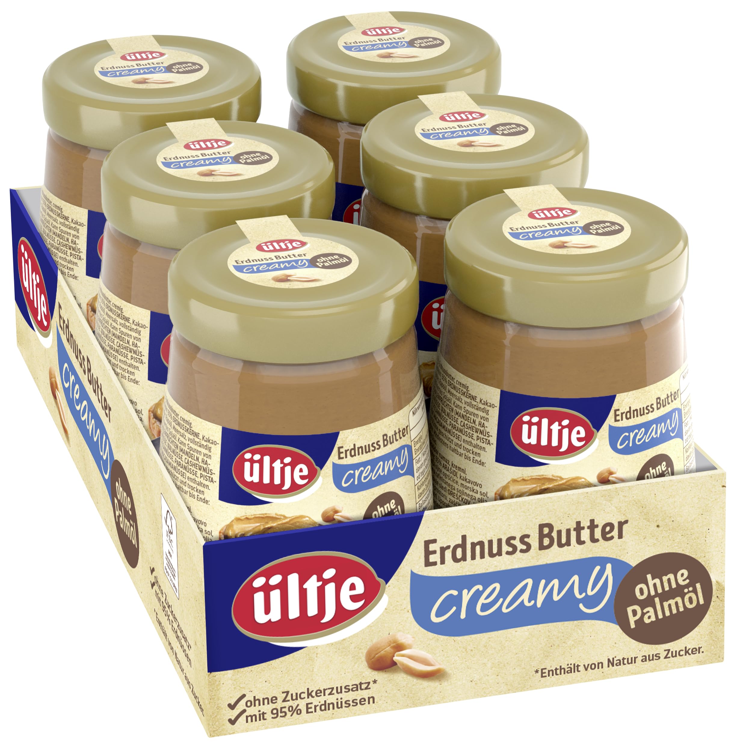 ltje-erdnuss-butter-crunchy-erdnussbutter-6er-pack-6-x-340-g image 6
