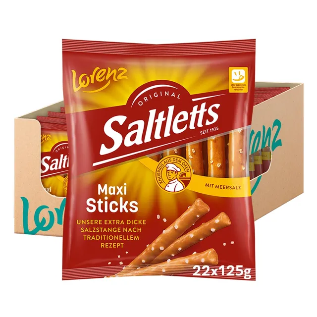 lorenz-saltletts-maxi-sticks-extra-dicke-salzstangen-22-x-125-g image 1