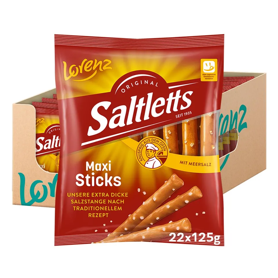 lorenz-saltletts-maxi-sticks-extra-dicke-salzstangen-22-x-125-g image 1