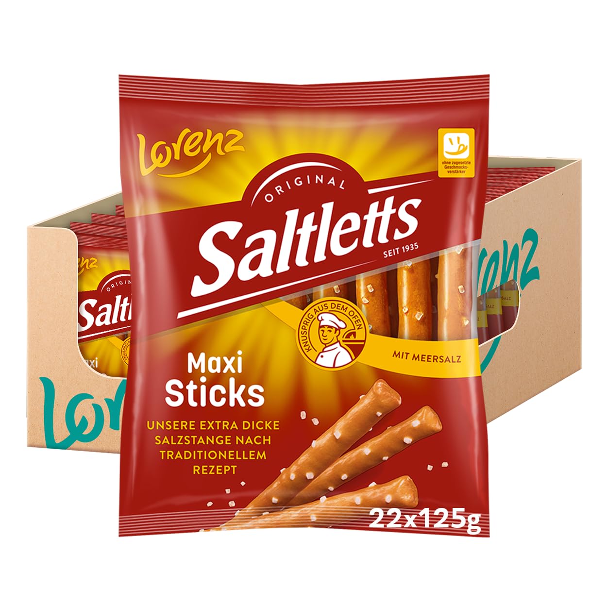 lorenz-saltletts-maxi-sticks-extra-dicke-salzstangen-22-x-125-g image 1