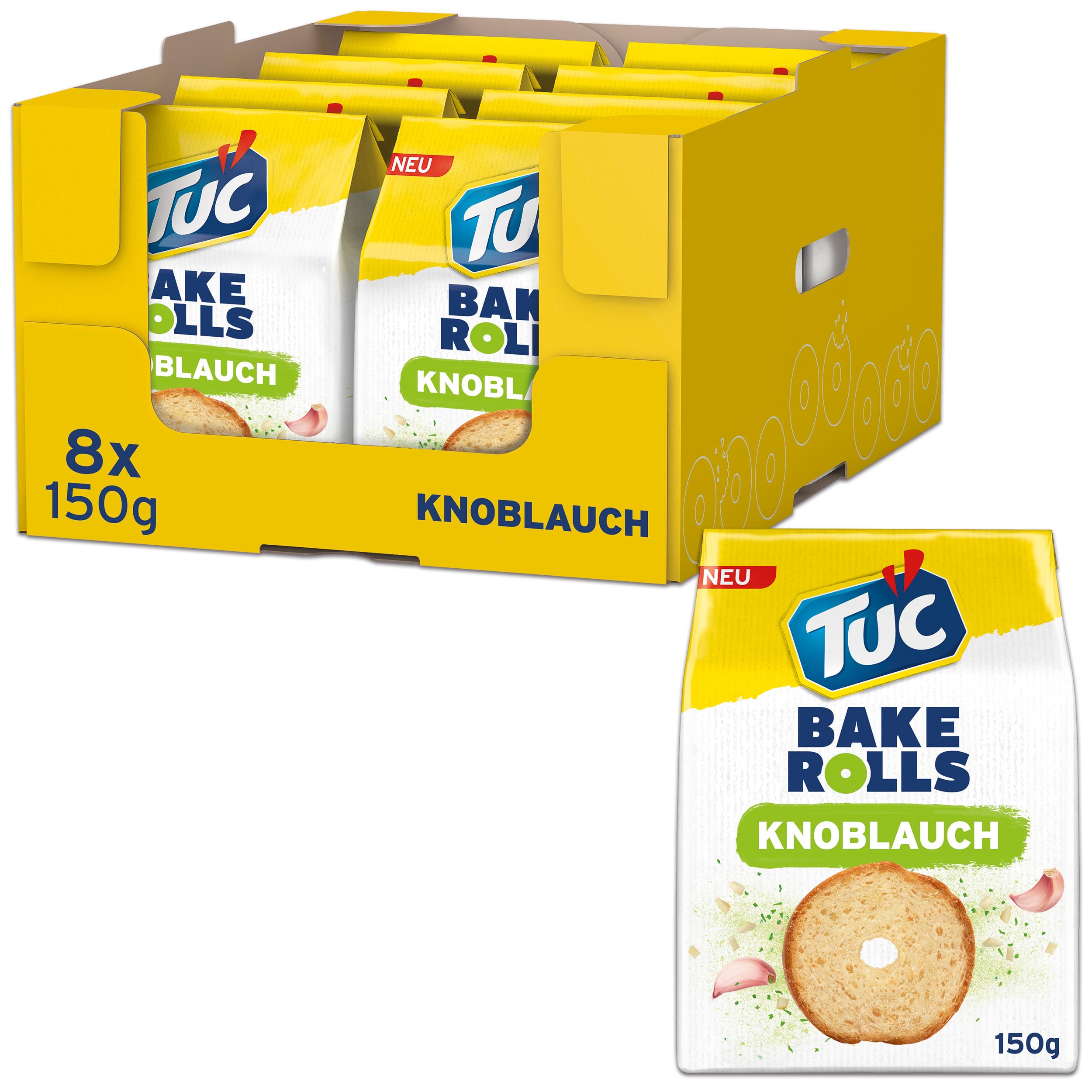 tuc-bake-rolls-knoblauch-brotchips-8er-pack-8-x-150-g image 1