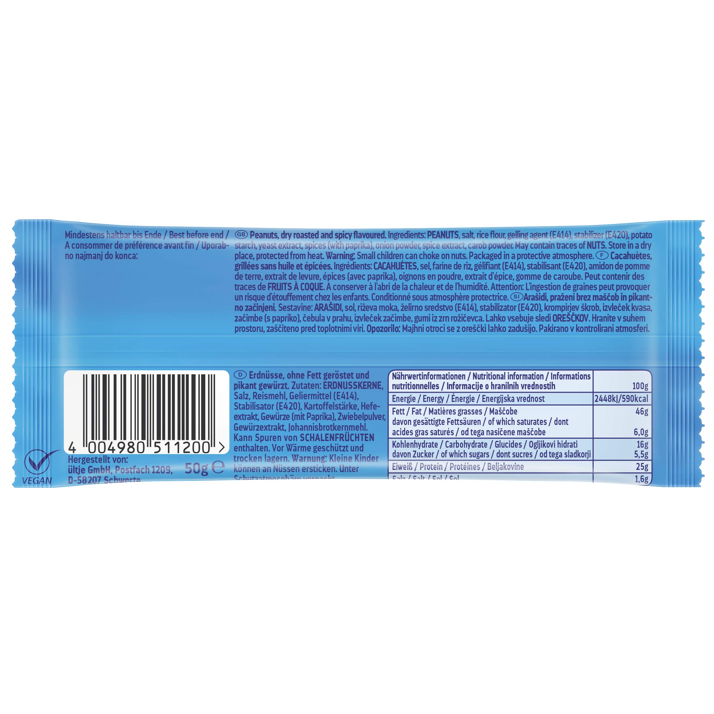 ltje-erdn-sse-pikant-riegelbeutel-50-g-ohne-fett-ger-stet image 2
