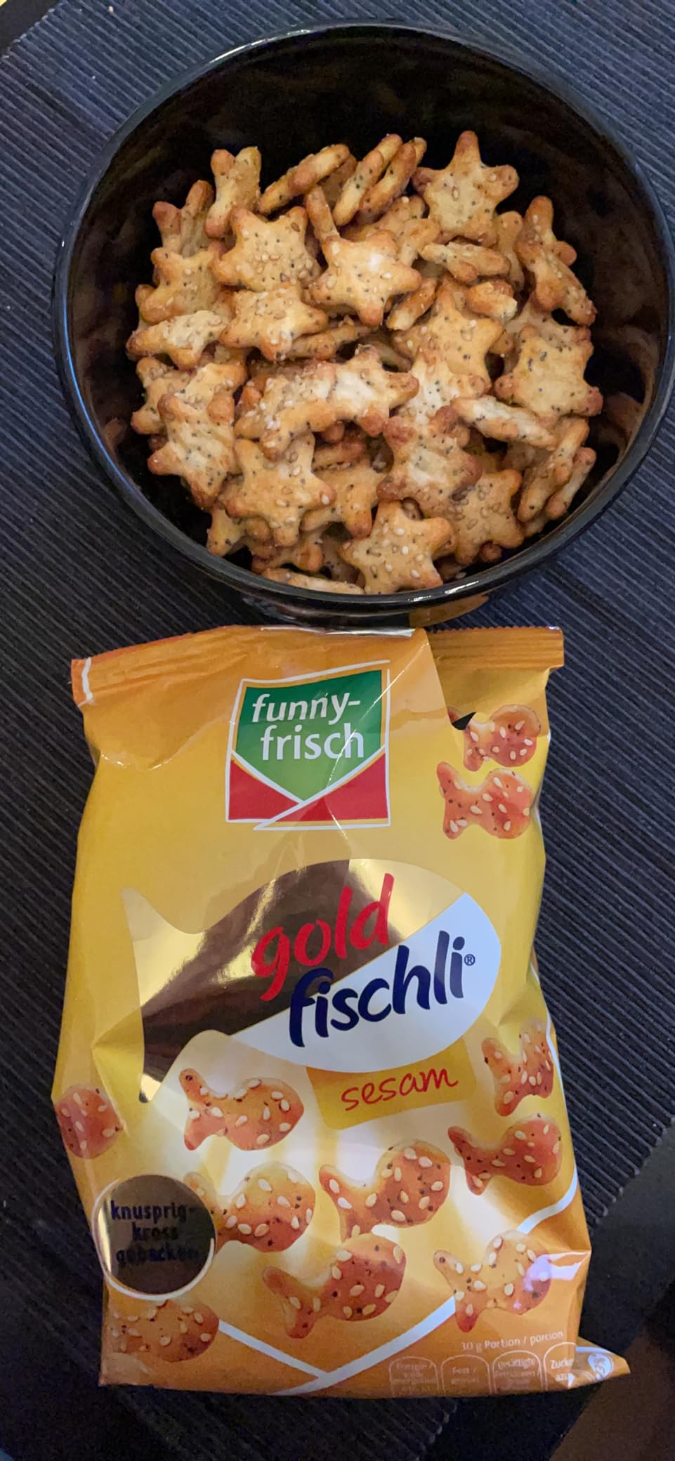 Ofenfrisch und nussig