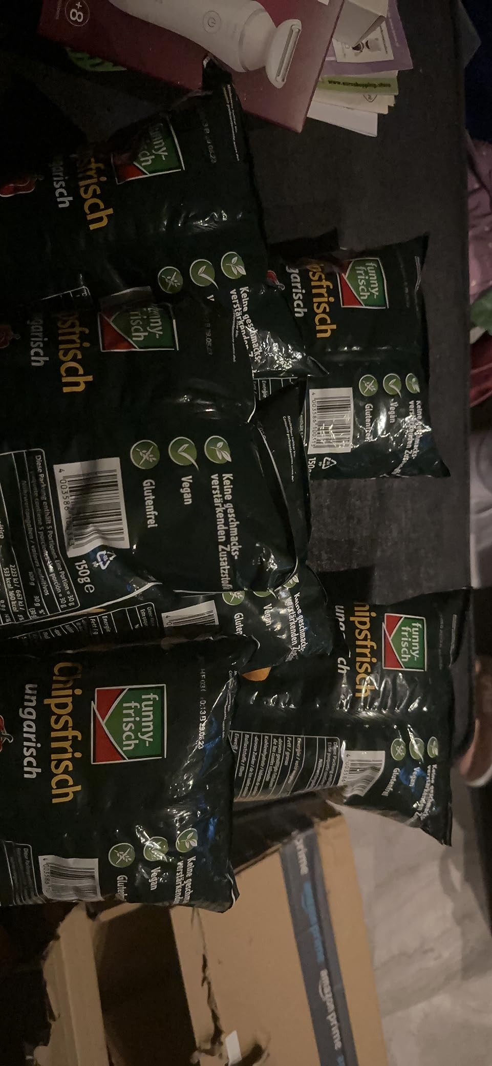 Leider viele gebrochene Chips