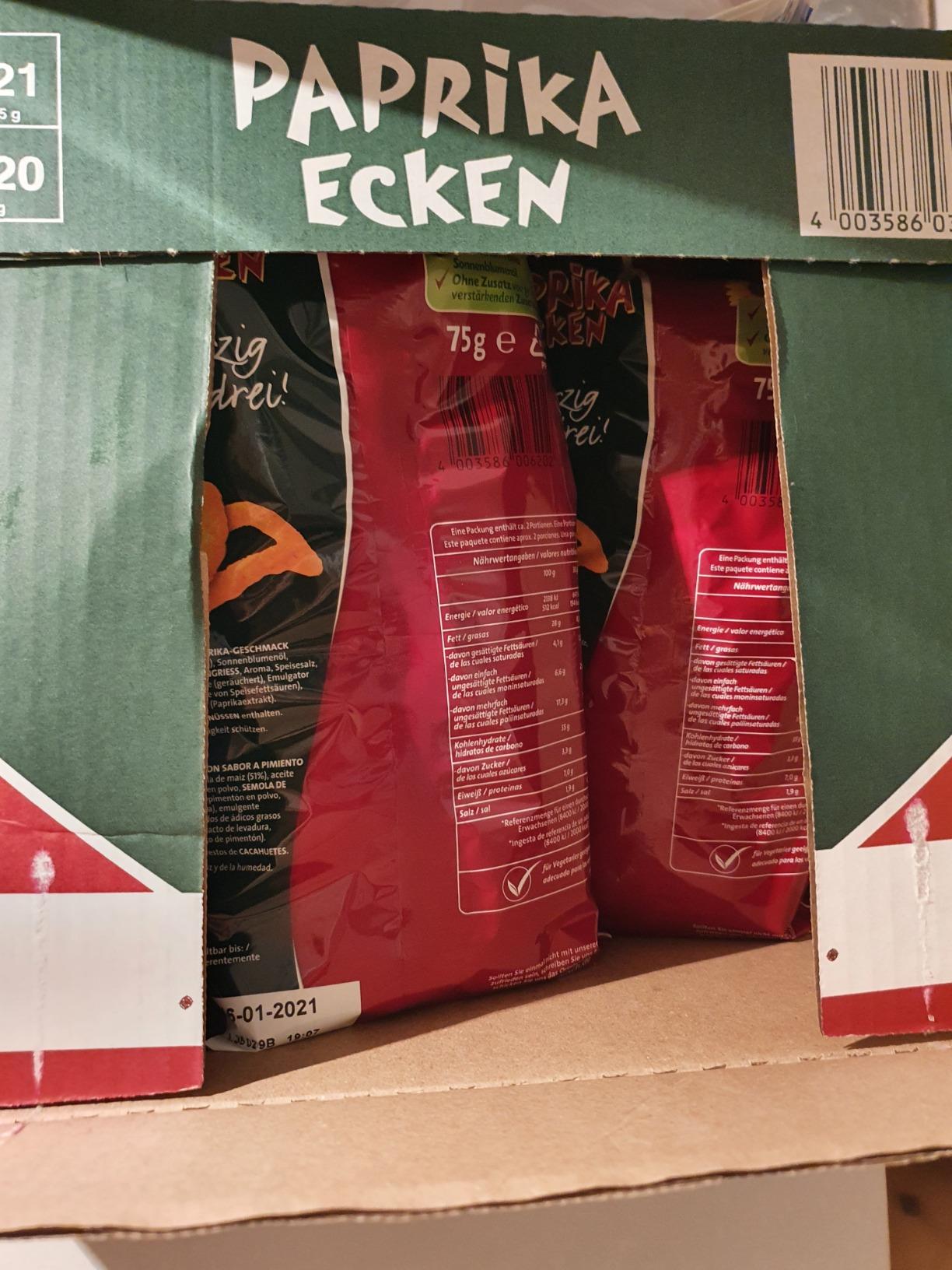 Partyvorrat perfekt