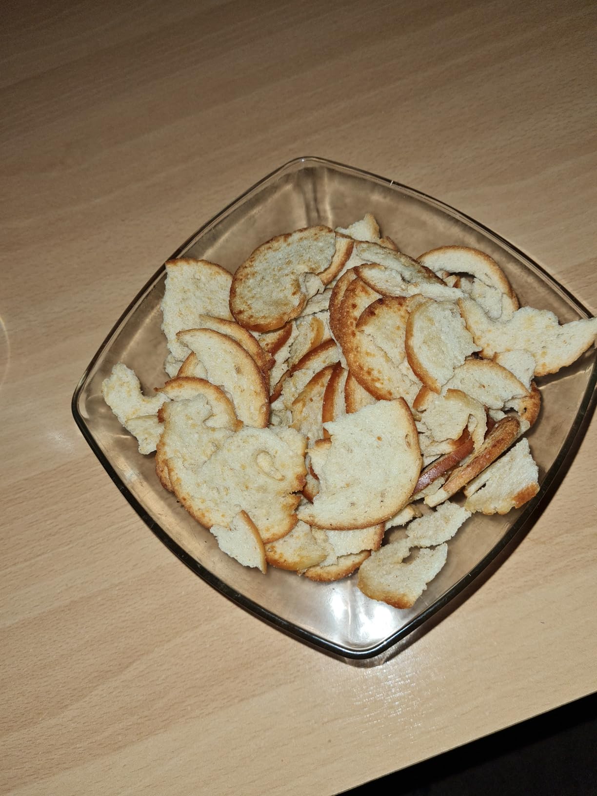 Süchtig nach Knoblauch-Crunch