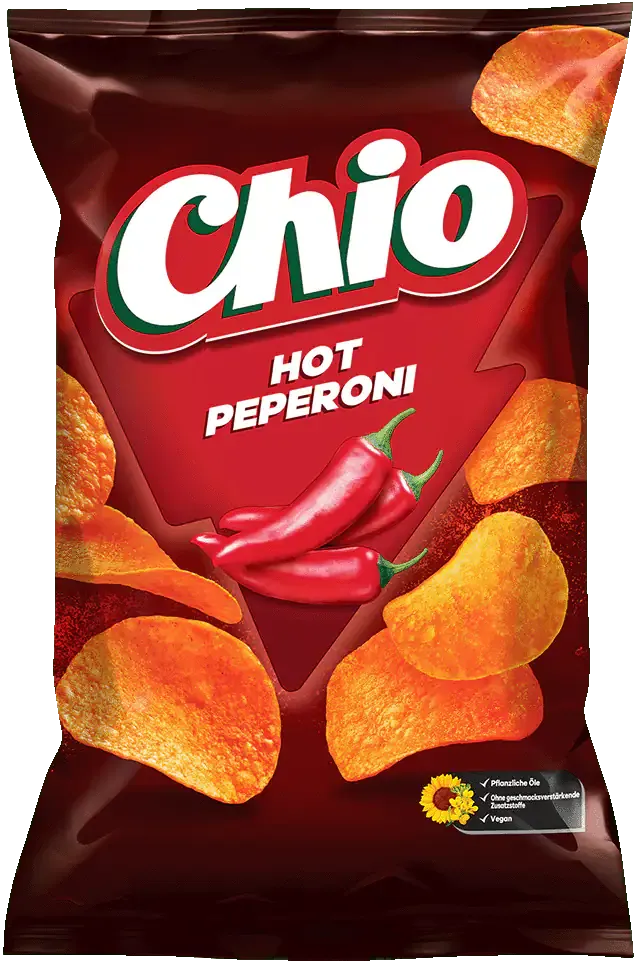 chio-chips-hot-peperoni-extrascharfe-kartoffelchips image 1