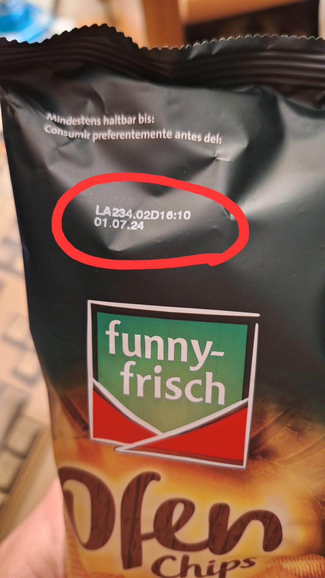 Leichter Chips-Genuss